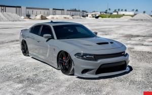 Dodge Charger SRT Hellcat on Vossen Wheels (HF-1) 2018 года